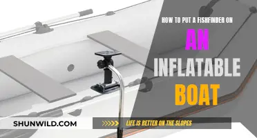 Installing Fishfinders: Inflatable Boats