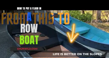 Installing Floors in Row Boats: A Step-by-Step Guide