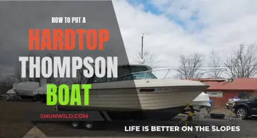 Installing a Hardtop on Your Thompson Boat: A Step-by-Step Guide