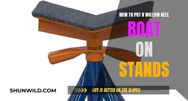 Putting a Hollow Keel Boat on Stands: A Step-by-Step Guide