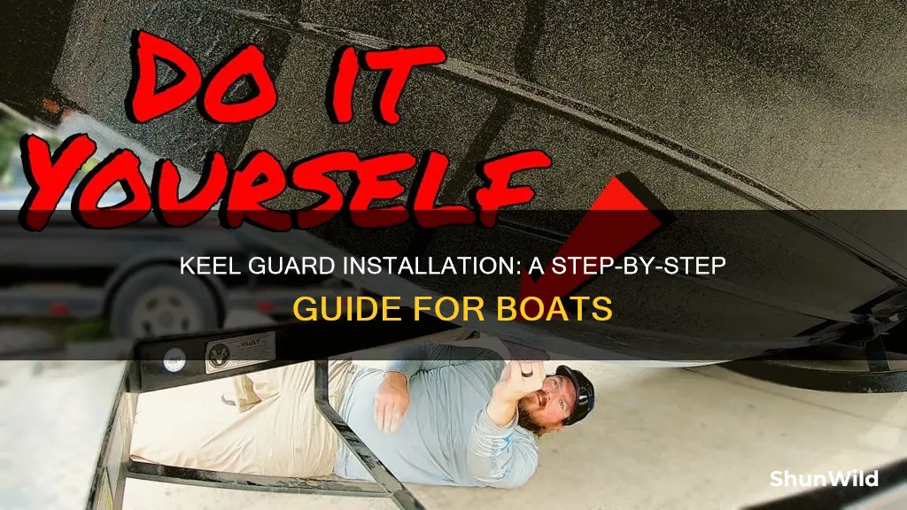 how to put a keel guard on a boat