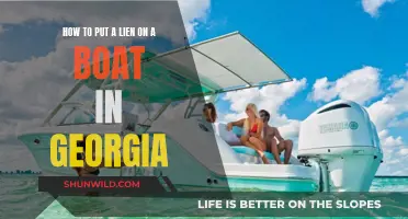 Putting a Lien on a Boat in Georgia: What You Need to Know