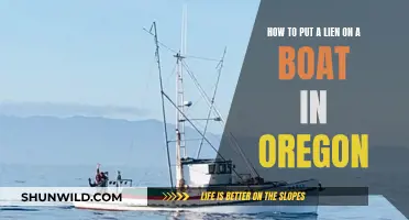 Putting a Lien on a Boat in Oregon