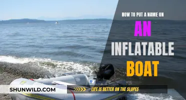 Personalizing Your Inflatable: Adding a Name with Style