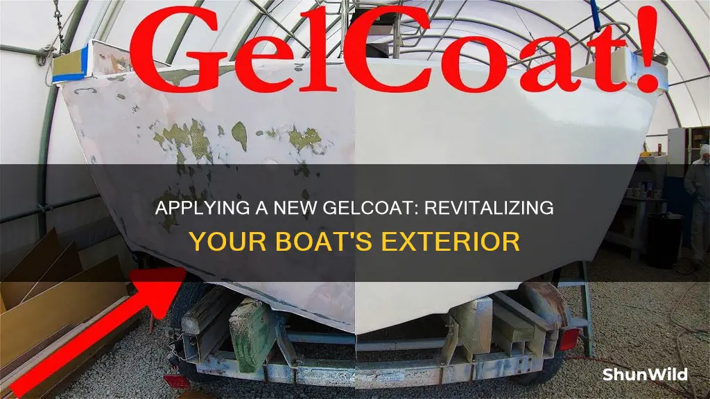 how to put a new gelcoat on a boat