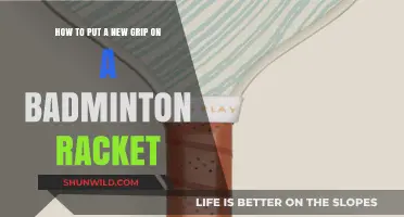 Badminton Racket Grip: Installing a New One