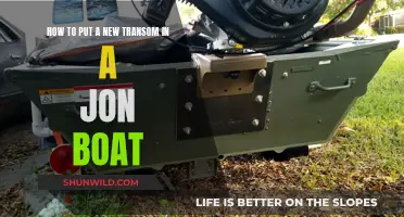 Transom Transformation: Jon Boat's New Heart