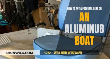 Installing a Pedestal Seat in Your Aluminum Boat