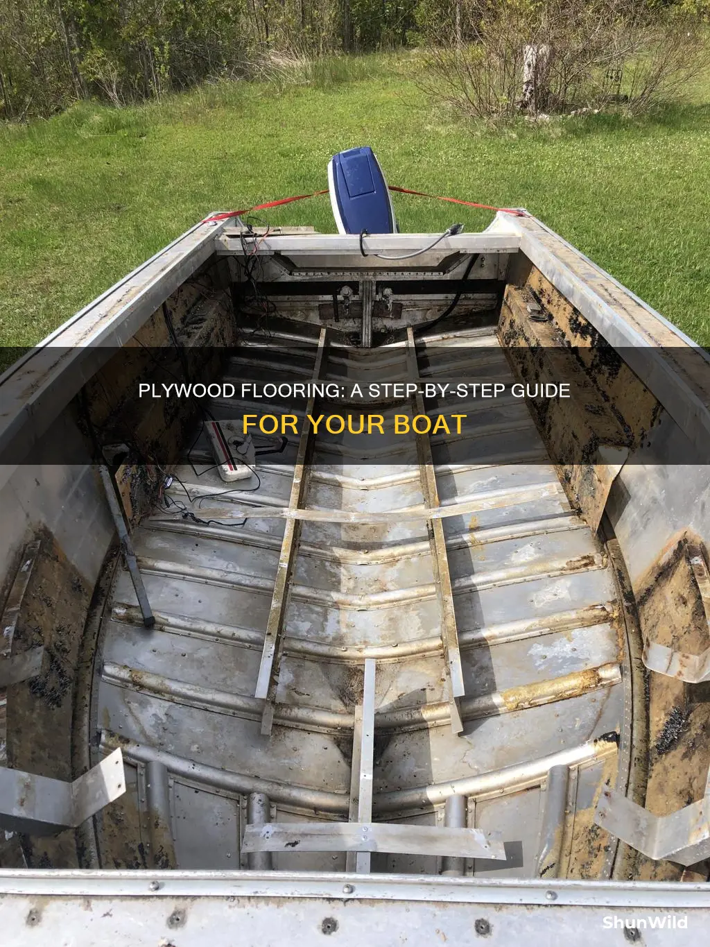 how to put a plywood floor in a boat