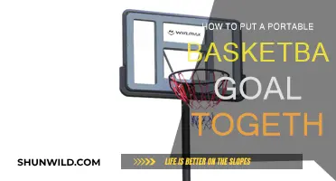 Assembling Your Portable Basketball Goal: A Step-by-Step Guide