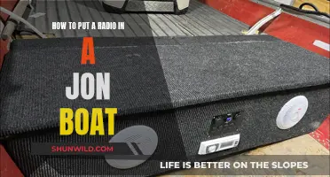 Installing a Radio in Your Jon Boat: A Step-by-Step Guide