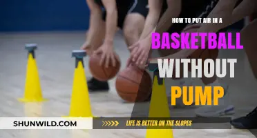 Inflating a Basketball: No Pump, No Problem