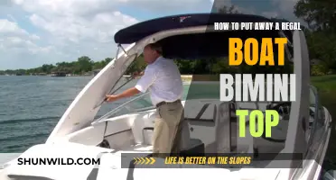 Stowing a Regal Bimini Top: A Step-by-Step Guide