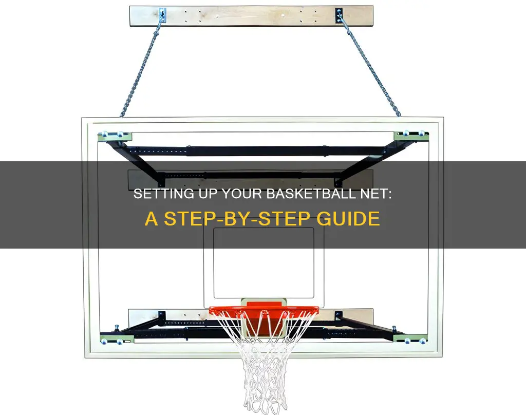 how to put basketball net on ring