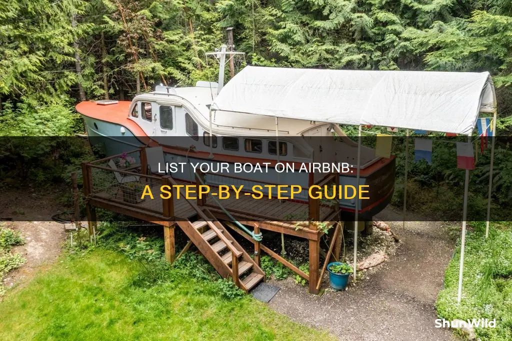 how to put boat on airbnb