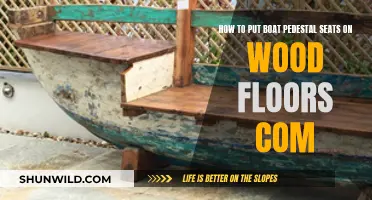 Installing Boat Pedestal Seats: Wood Floors Guide