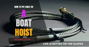 Installing Cable on Boat Hoists: A Step-by-Step Guide