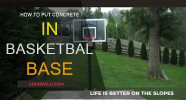 Pouring a Basketball Base: Concrete Steps