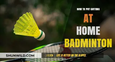 Badminton Gutting: DIY Guide for Home