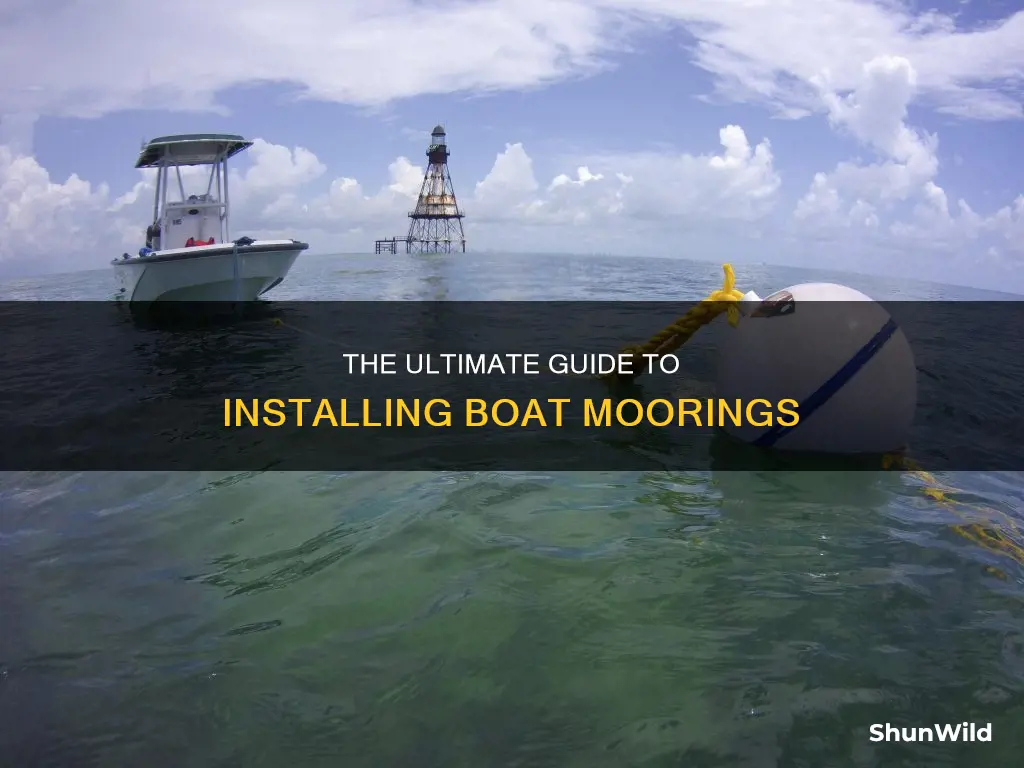 how to put in a boat mooring