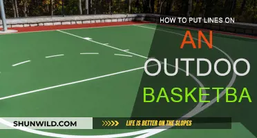 The Ultimate Guide to Painting Lines on Outdoor Basketball Courts