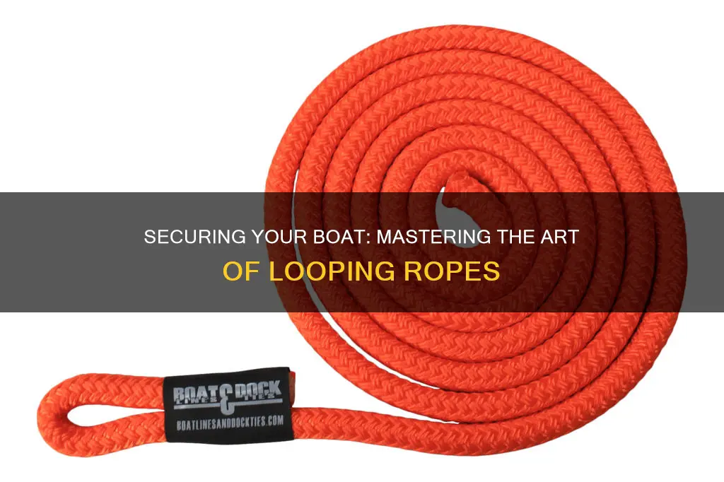 how to put loops in the end of boat ropes