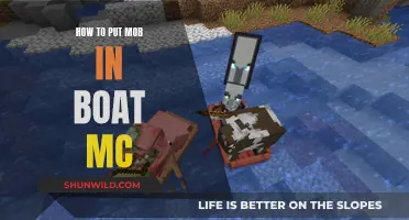 Guide to Putting Mobs in a Boat in Minecraft