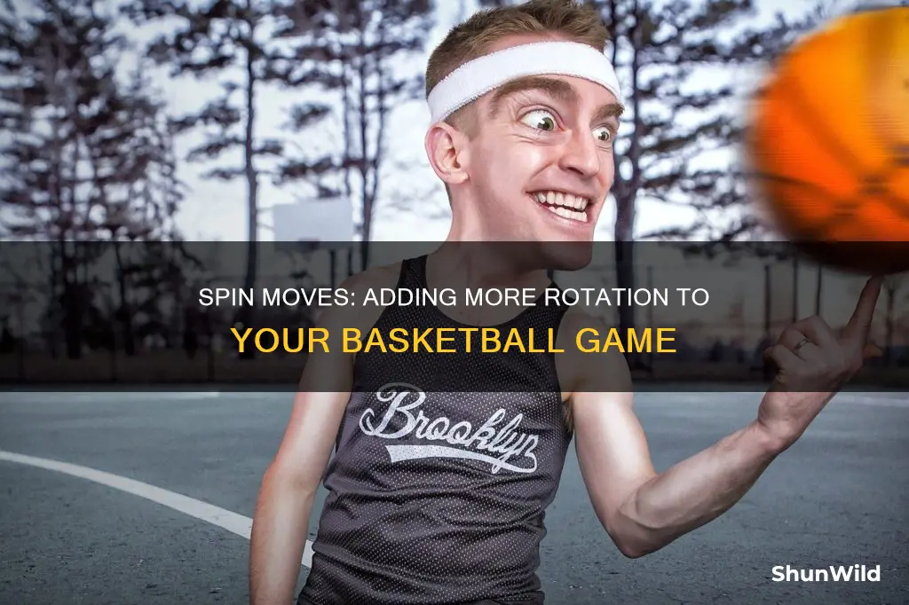 how to put more rotation on a basketball