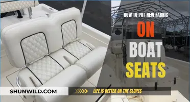 Revamping Boat Seats: Installing New Fabric Yourself