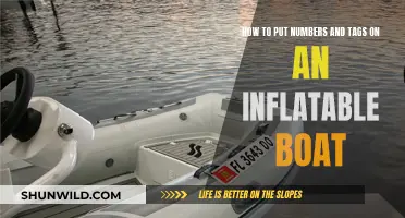 Guide to Affixing Numbers and Tags on Inflatable Boats