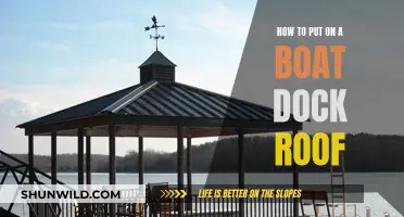 Installing a Boat Dock Roof: A Step-by-Step Guide