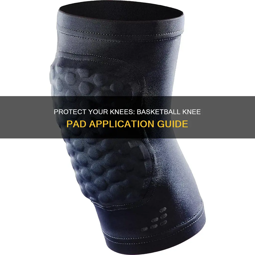 how to put on knee pads for basketball