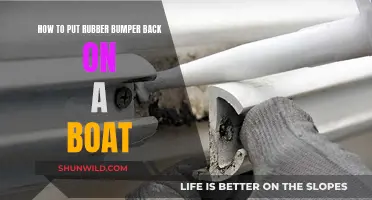 Re-attaching Boat Rubber Bumpers: A Step-by-Step Guide