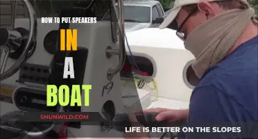 Installing Speakers in Your Boat: A Step-by-Step Guide