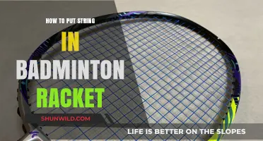 Stringing Your Badminton Racket: A Step-by-Step Guide