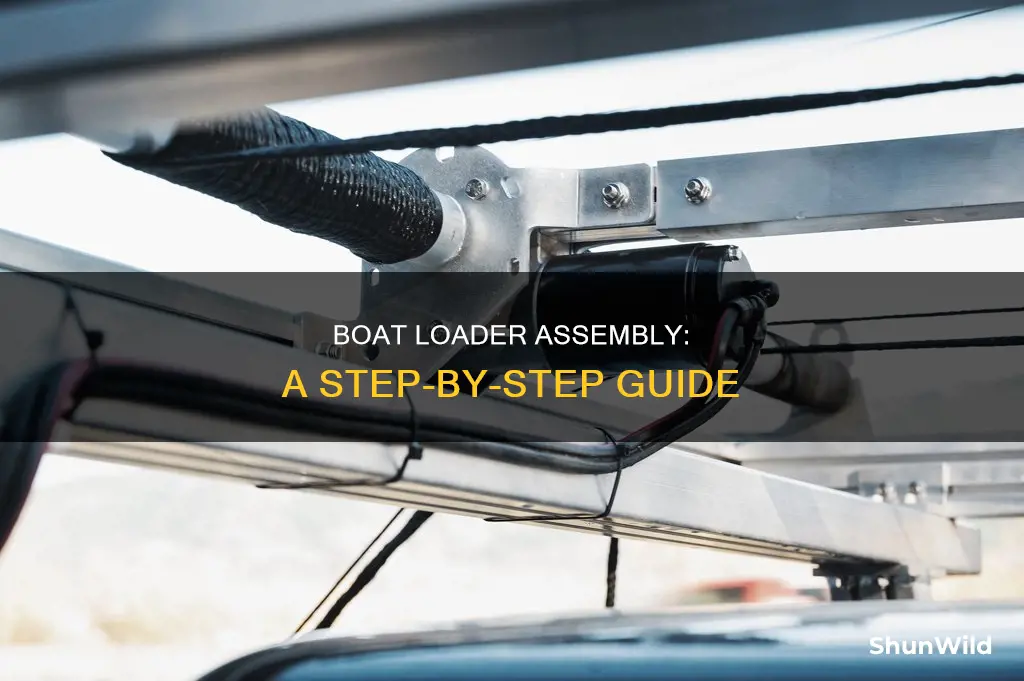 how to put together a boat loader