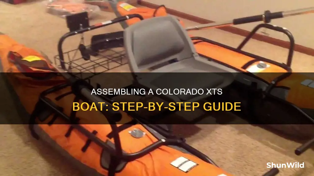 how to put together a colorada xts boat