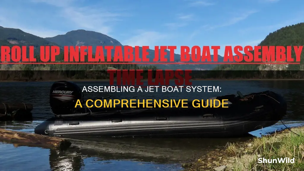 how to put together a jet boat system