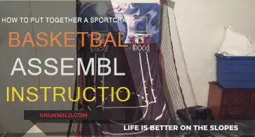 Sportcraft Basketball Assembly: Easy Step-by-Step Guide