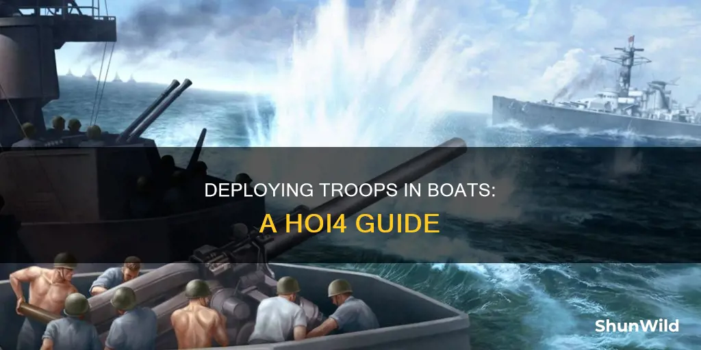 how to put troops in a boat hoi4