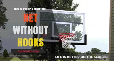 Setting Up a Basketball Net: No Hooks, No Problem