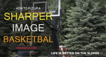 Setting Up Your Sharper Image Basketball Game