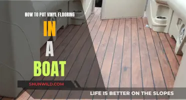 Vinyl Flooring Installation Guide for Boats