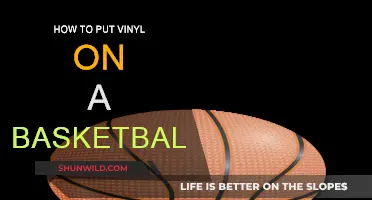 Customizing Your Basketball: Applying Vinyl Graphics
