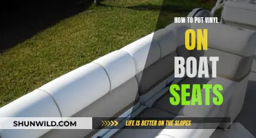 A Smooth Application: Vinyl on Boat Seats