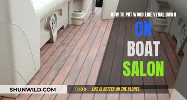 Salon Makeover: Wood-Look Vinyl for Boats