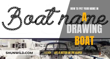 Draw Your Name: Boat Design Ideas