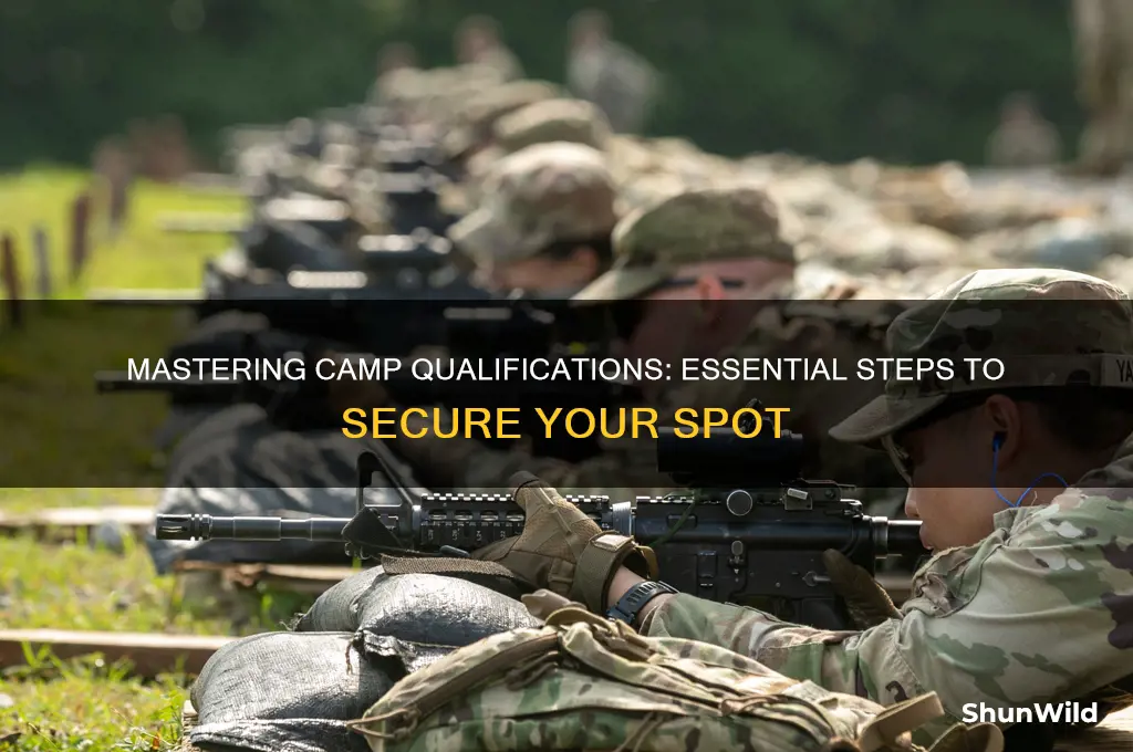 how to qualify for camp