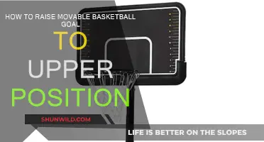Adjusting Your Basketball Goal: Raising It to the Upper Position