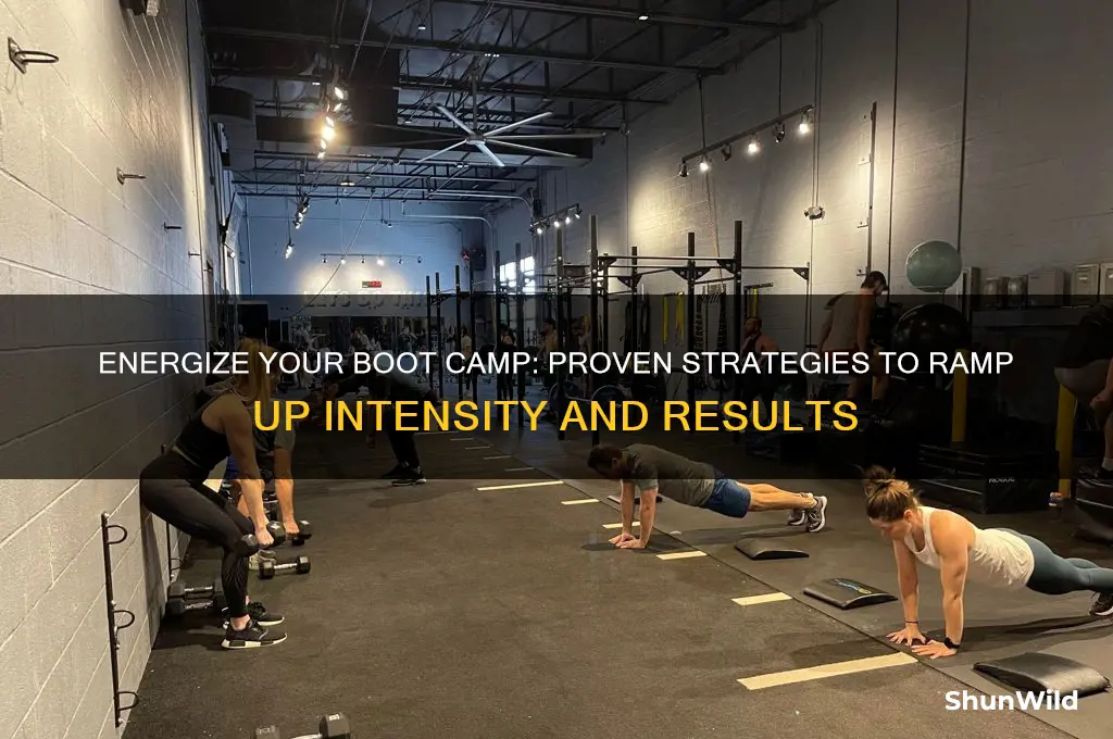 how to ramp up a boot camp class